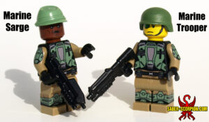 Custom Minifig: Space Corps Marine