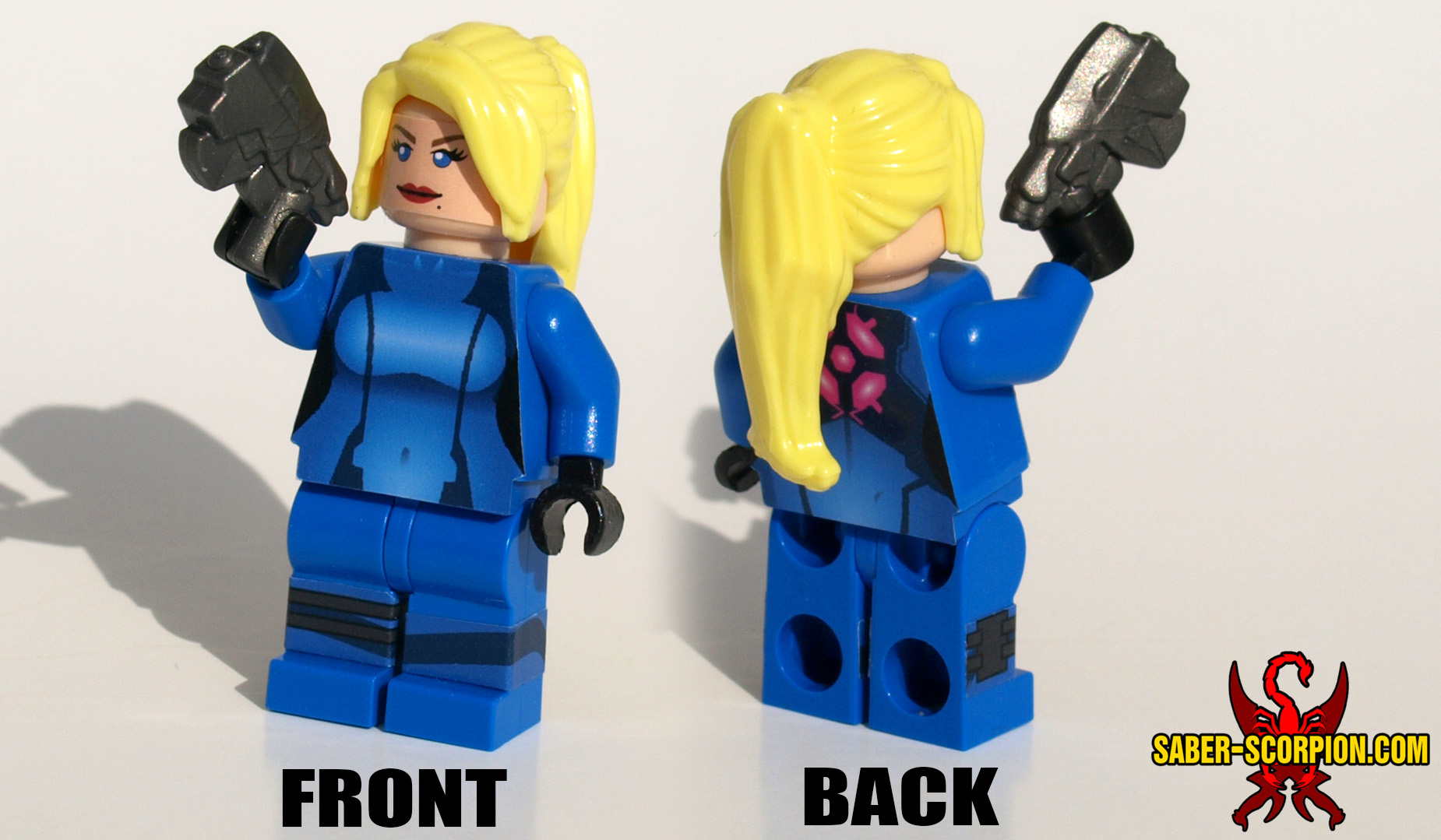 Zero Suit Huntress Custom LEGO Minifigure