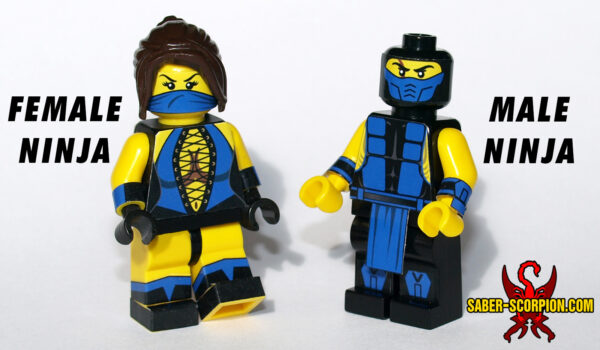 Custom LEGO Minifig: Mortal Ninja Kombat