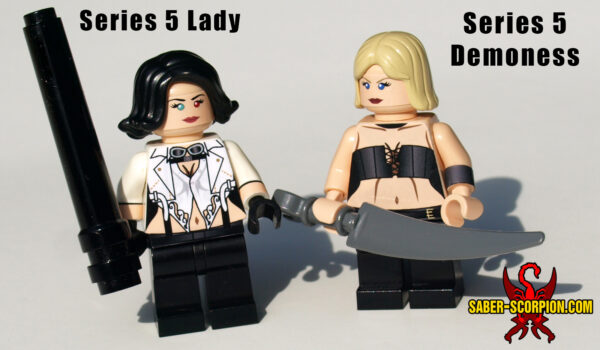 Custom LEGO Minifigure Devil Hunter Ladies