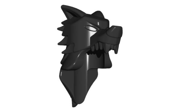 BrickWarriors Wolf Pelt Helm