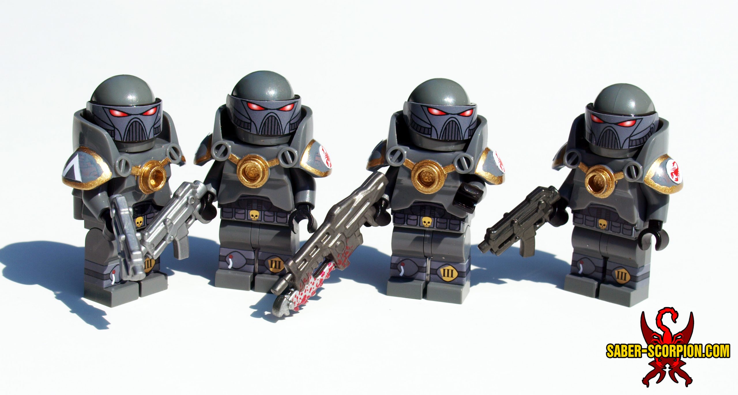 Tilståelse pause bagværk Stickers: Sci-Fi Ultra Space Marines – Saber-Scorpion's Lair – Custom LEGO  Minifigs, Stickers, & Weapons