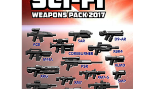 Brickarms Sci-Fi Weapons Pack 2017