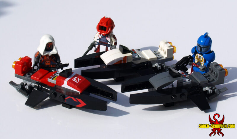 Custom LEGO Set: Mythic Space Sparrow Hoverbike of Destiny