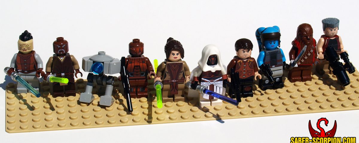 Custom LEGO Star minifig Space Wars Knights of the Light Republic