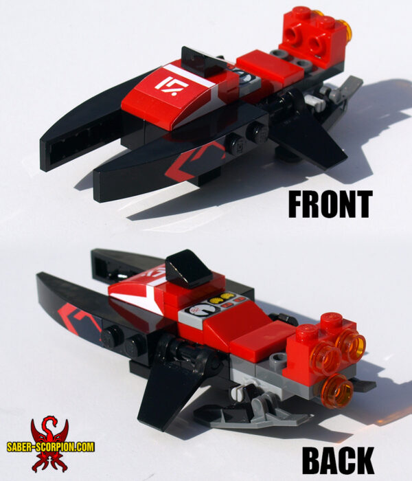 Custom LEGO Set: Mythic Space Sparrow Hoverbike of Destiny
