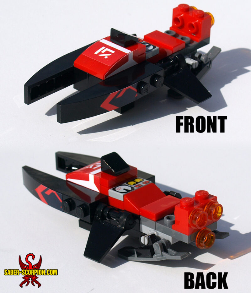 Custom LEGO Set: Mythic Space Sparrow Hoverbike of Destiny