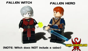 Custom LEGO Minifigure MOC Fallen Light Order Star Space Wars