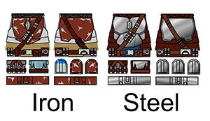 Space Wars Star Iron Steel Headhunter Custom Lego Minifig Decals