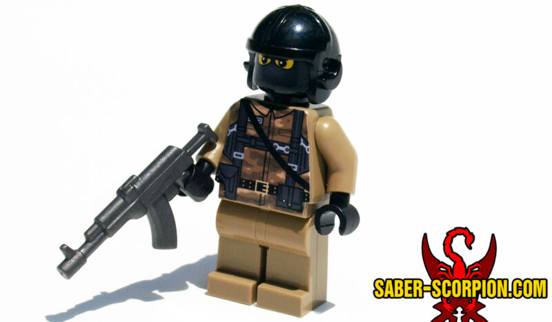 Espionage Series 2 Russian Soldier Custom LEGO Figure