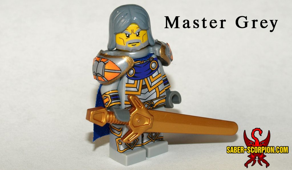 Master Grey Paladin Lord Custom LEGO Figure