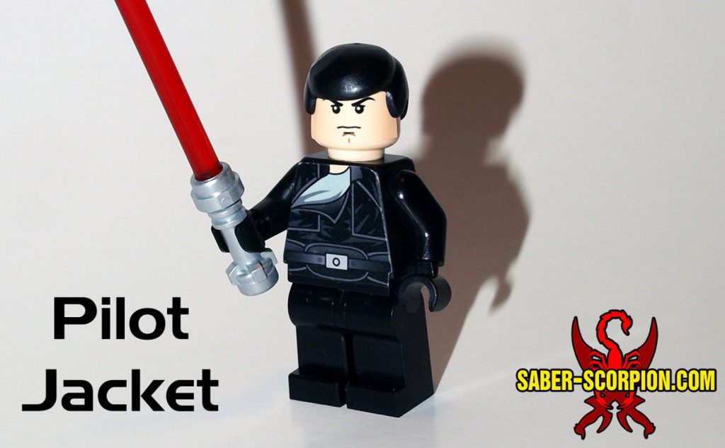 Force Unleashed Pilot Jacket Minifigure Lego