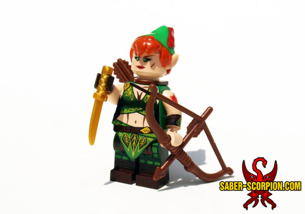 Minifig: Fantasy Redhead Savage