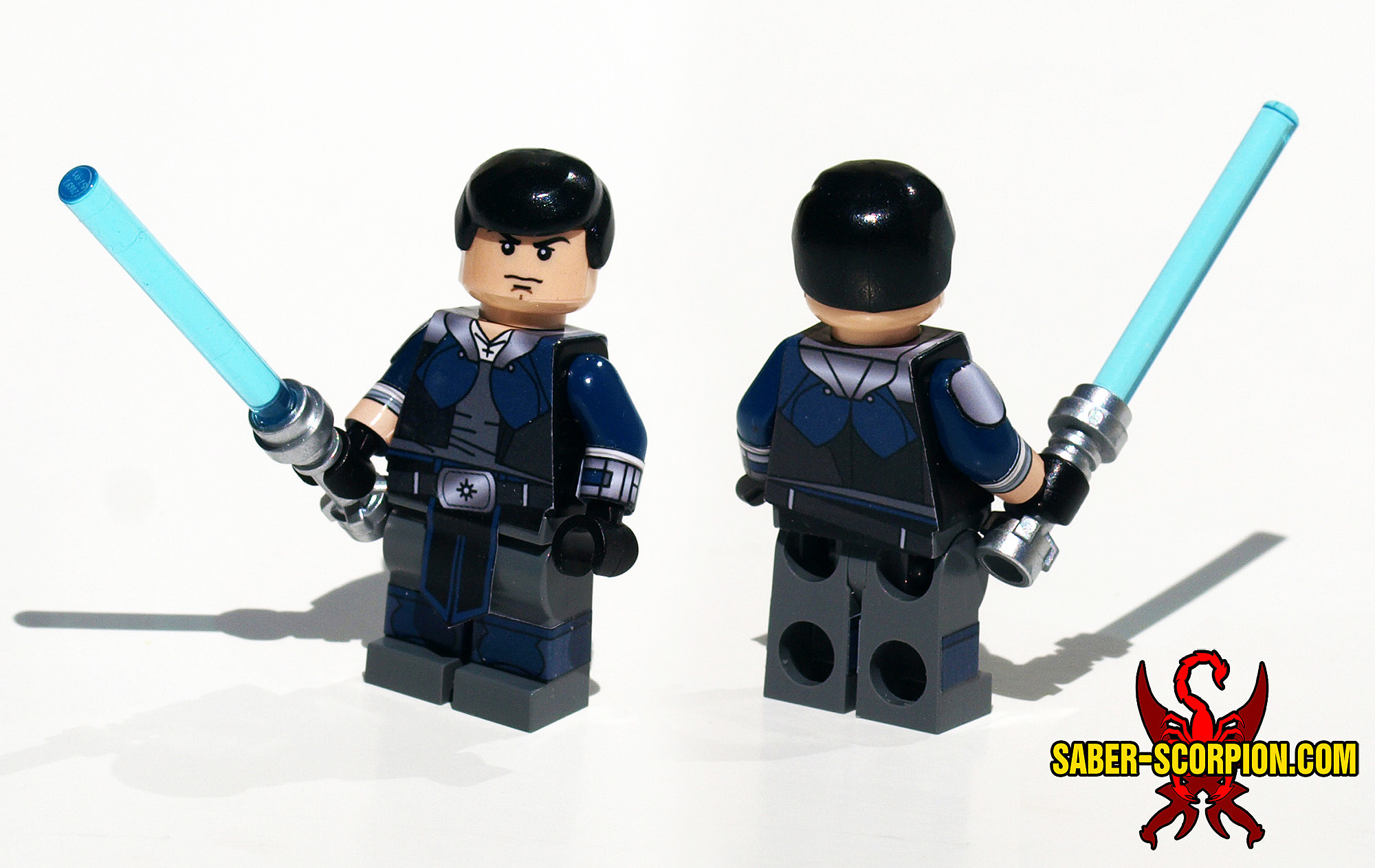 Minifig: Space Wars Unleashed Blue Warrior